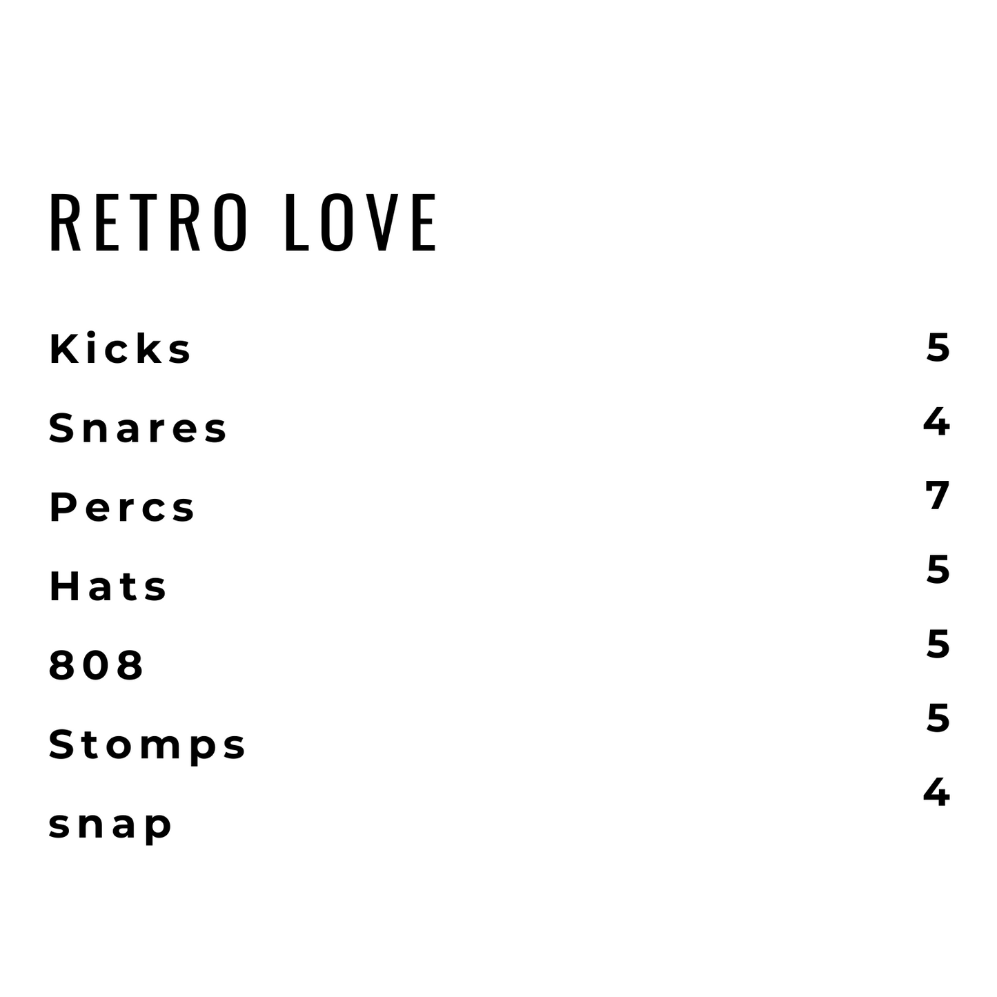 Retro Love (Sexy Drill Drum Kit) +35 One Shots