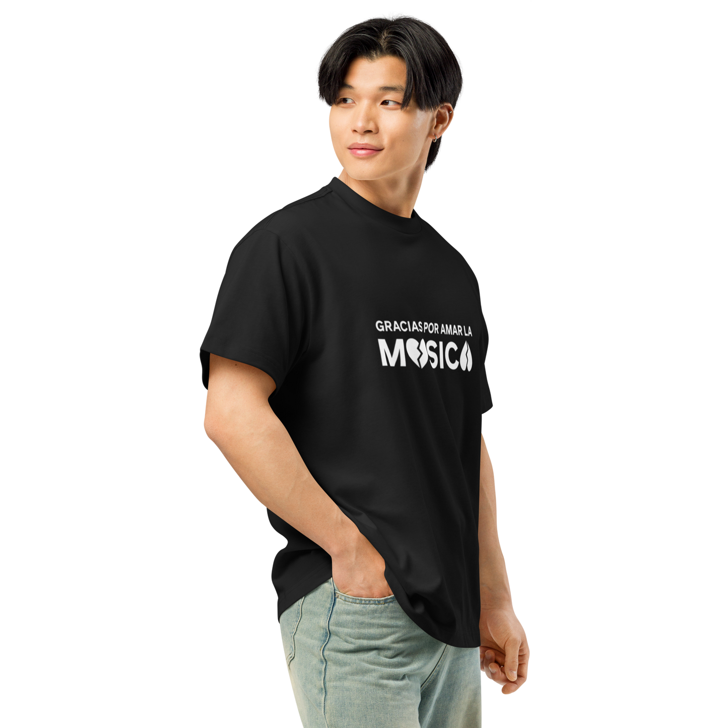 Camiseta Boxy "Gracias por amar"