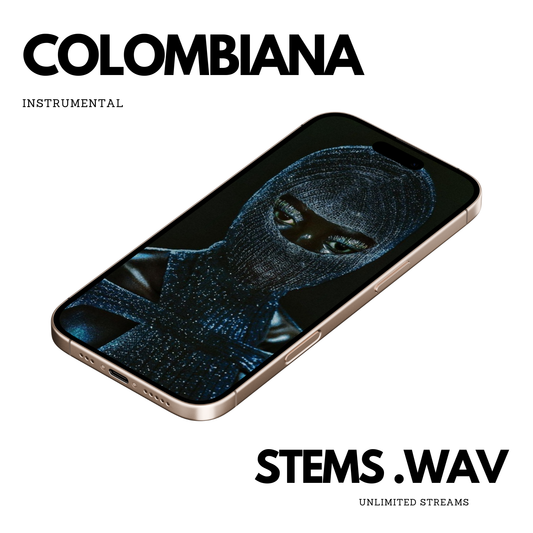 Colombiana: Reggaeton Beat [WAV Stems + Unlimited Streaming]