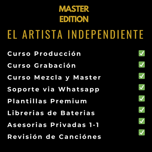 El Artista Independiente; Master Edition