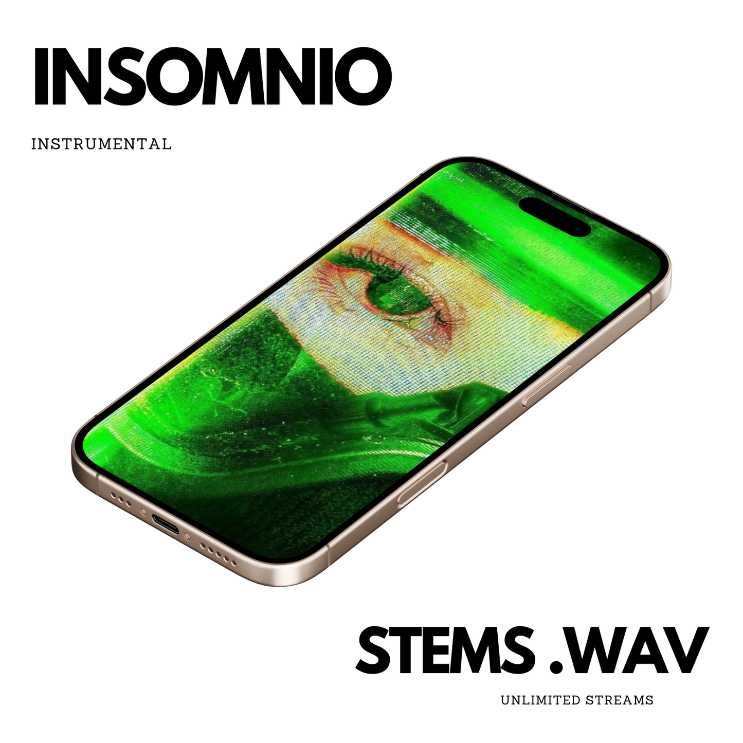 Insomnio: Reggaeton Tech Beat [WAV Stems + Unlimited Streaming]