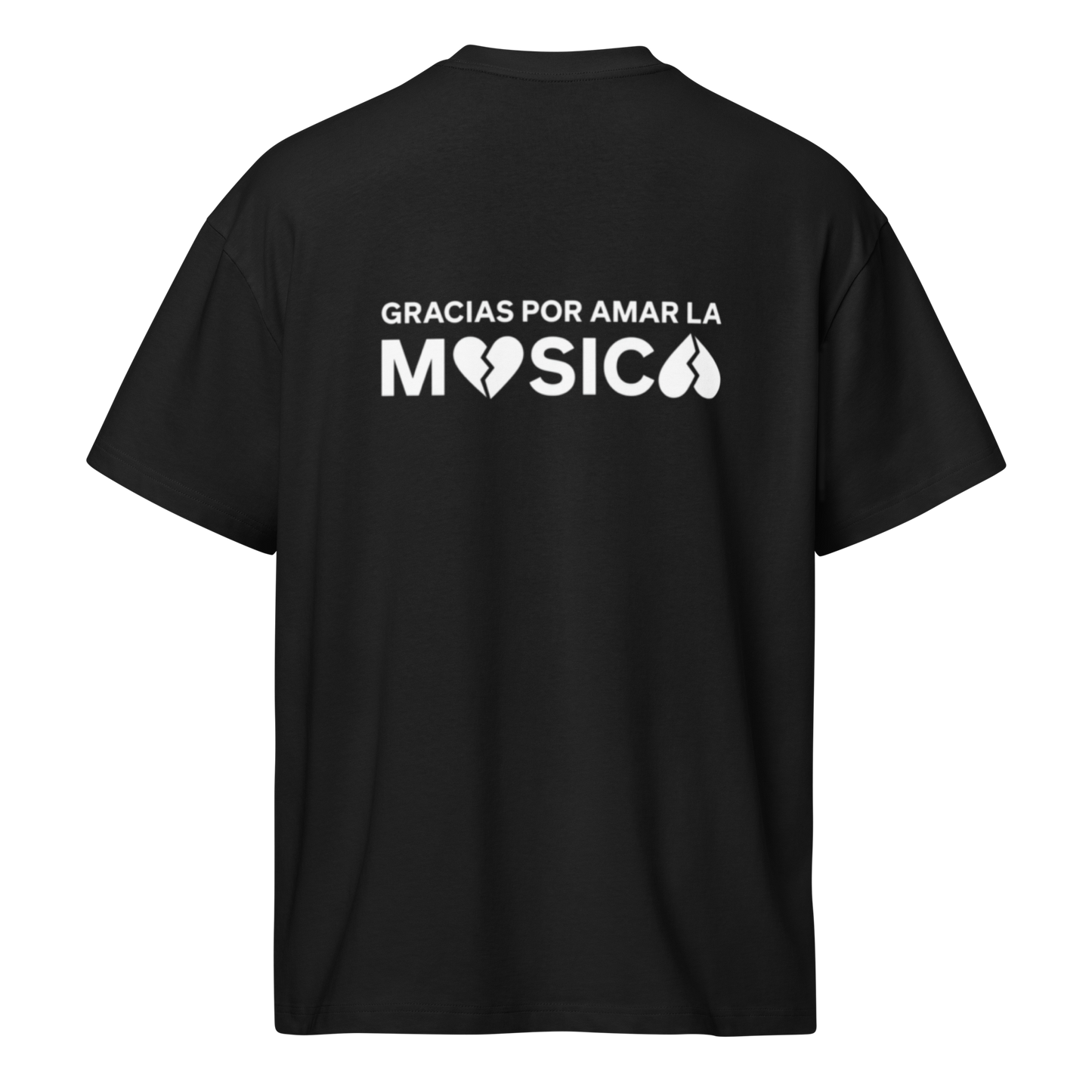 Camiseta Boxy "Doble Corazón Big"