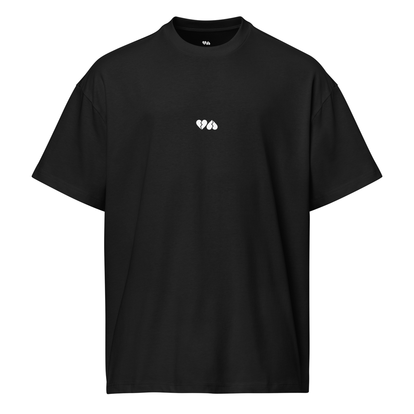 Camiseta Boxy "Doble Corazón Small"