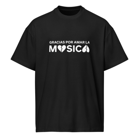 Camiseta Boxy "Gracias por amar"