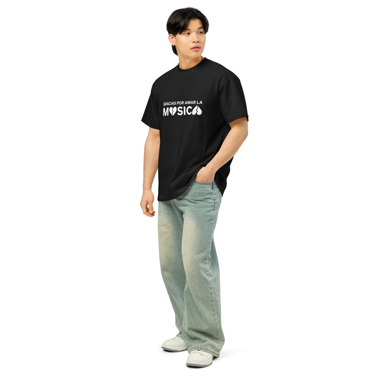 Camiseta Boxy "Gracias por amar"