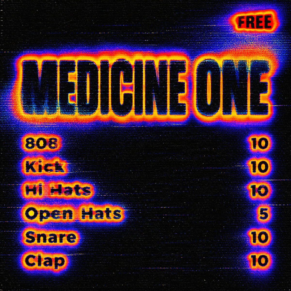 Medicine One (Free Drum Kit) +55 Drum